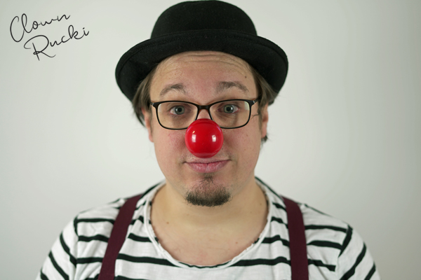 Clown Klinikclown Rucki Porträt 01