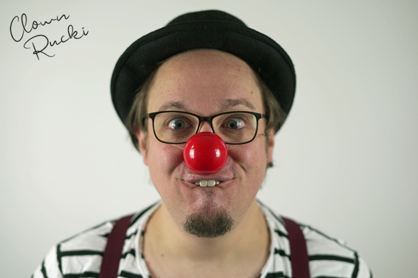 Clown Klinikclown Rucki Porträt 03